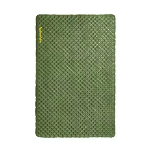 Матрац надувний надлегкий двомісний Naturehike CNK2450WS014, із мішком для надування, прямокутний зелений