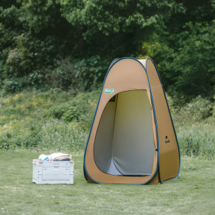 Душовий намет розкладний Naturehike NH17Z002-P, коричневий (6927595776100)