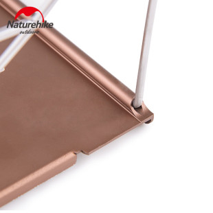 Складаний столик похідний Naturehike Compact Table 340х250 мм champagne gold NH17Z001-L