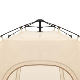 Намет тримісний Naturehike CNK2300ZP014 з навісом, бежевий