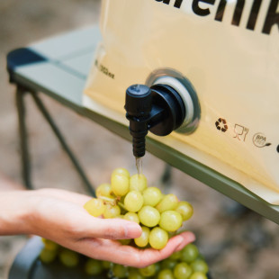 Складаний контейнер для води з поліетилену Naturehike CNK2450CF027, 10 л, жовтий