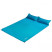 Килимок Naturehike NH18Q010-D самонадувний, двомісний з подушкою, 25 мм, блакитний