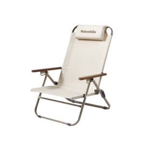 Крісло складане Naturehike CNK2550JJ012, сталь, бежевий