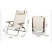 Крісло складане Naturehike CNK2550JJ012, сталь, бежевий