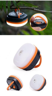 Ліхтар кемпінговий Naturehike D300 3A battery NH16D300 - d Помаранчевий