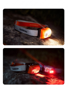 Ліхтар налобний Naturehike Xinghang IPX7 3A battery NH18T003 - C Помаранчевий