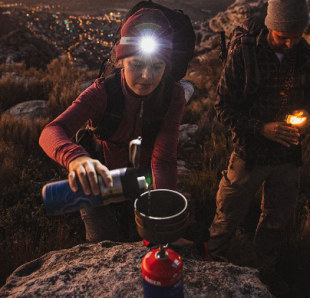 Ліхтар налобний Naturehike Xinghang IPX7 3A battery NH18T003 - C Помаранчевий