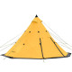 Намет кемпінговий Naturehike TC 01 Піраміда 5-8 210T 65D поліестер жовтий (NH17T200-L)