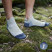 Шкарпетки низькі Naturehike CYY2341ZJ012, розмір L, бежево-сірі