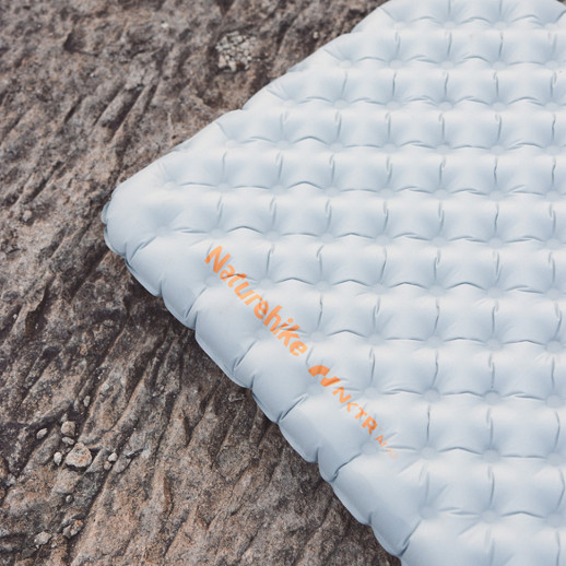 Матрац надувний одномісний UL Naturehike CNK2450WS012, 196*64, сірий