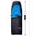 Спальник з натуральним пухом Naturehike CW700 CNK2450WS048, p-р L, чорно-блакитний