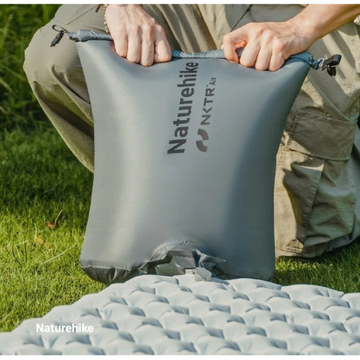 Мішок надувний універсальний для надувних матраців Naturehike, CNK2450PJ013, сірий