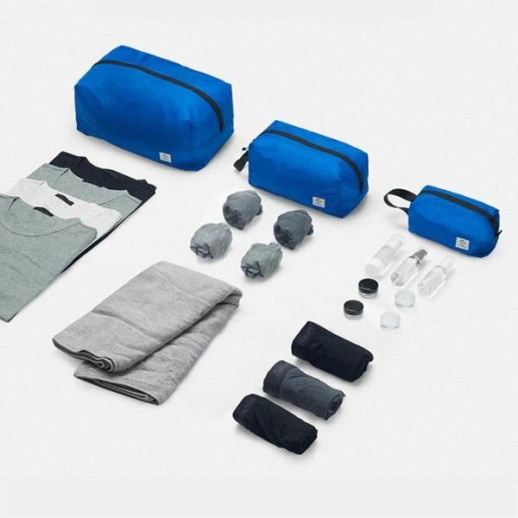 Набір чохлів Naturehike Travel bag CA03 (3 шт) NH18S003-B синій