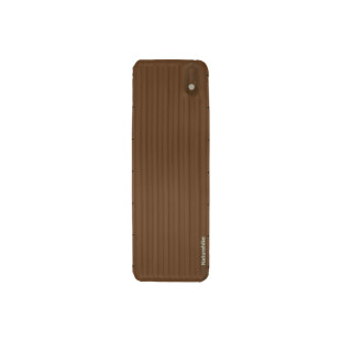 Матрац надувний одинарний Naturehike CNK2450WS035, 95 мм, із вбудованою помпою, коричневий