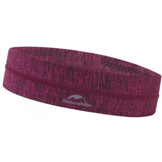 Пов'язка на голову Naturehike Outdoor Sport Sweatband purple red NH17Z020-D