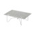 Складаний стіл Naturehike CNK2450JJ024, 31х21 см, алюміній, сірий
