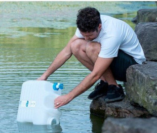 Каністра для води Water container 18 л Naturehike NH16S018-t transparent