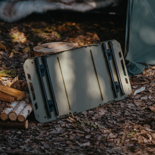 Складаний стіл Naturehike CNK2450JJ025, 80х40 см, алюміній, оливковий