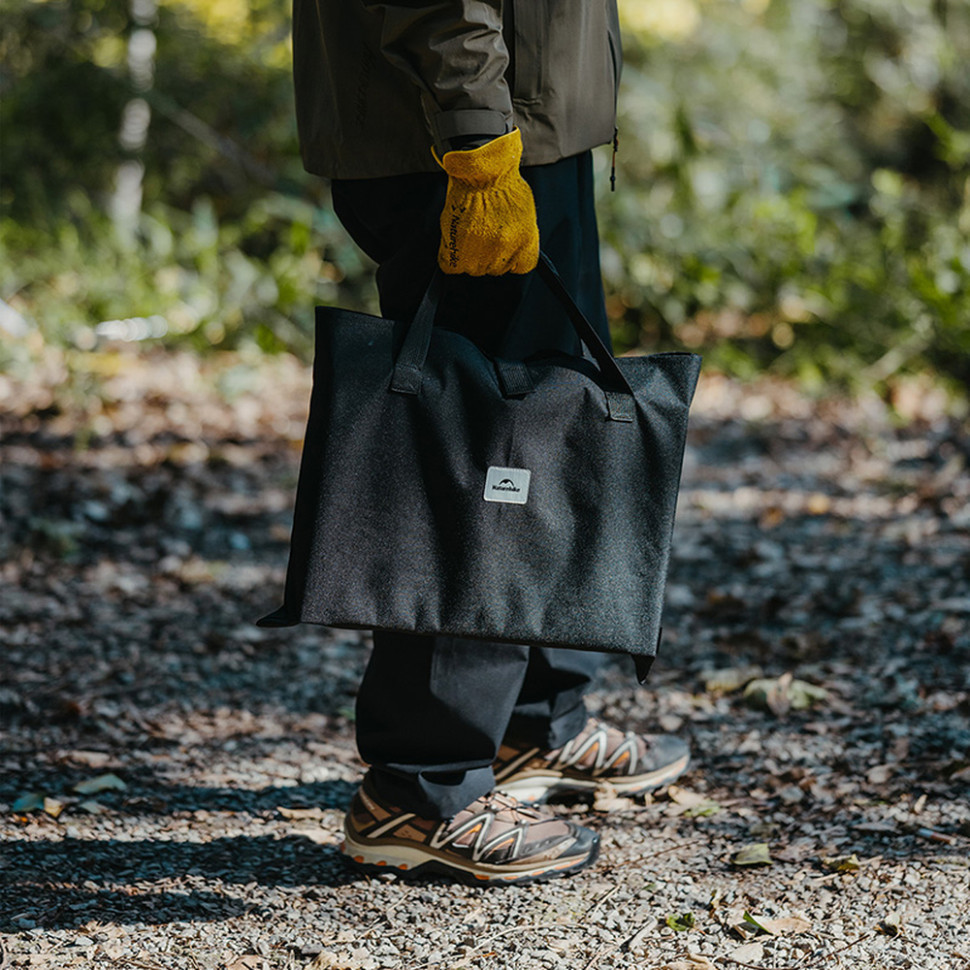 Складаний стіл Naturehike CNK2450JJ025, 80х40 см, алюміній, чорний Складаний стіл Naturehike CNK2450JJ025, 80х40 см, алюміній, чорний