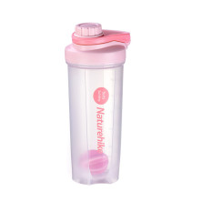 Пляшка-шейкер c кулькою Naturehike Fitness 0.7 л pink NH19SJ003
