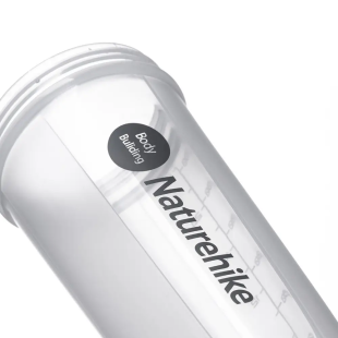 Пляшка-шейкер c кулькою Naturehike Fitness 0.7 л pink NH19SJ003