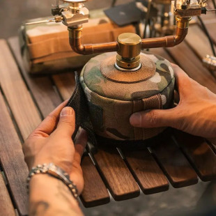 Чохол для газового балона Naturehike Large Flat can 450g NH21PJ123, камуфляж