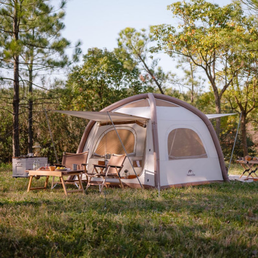 Намет надувний Naturehike CNH23ZP12002, бежевий (6976023926488)