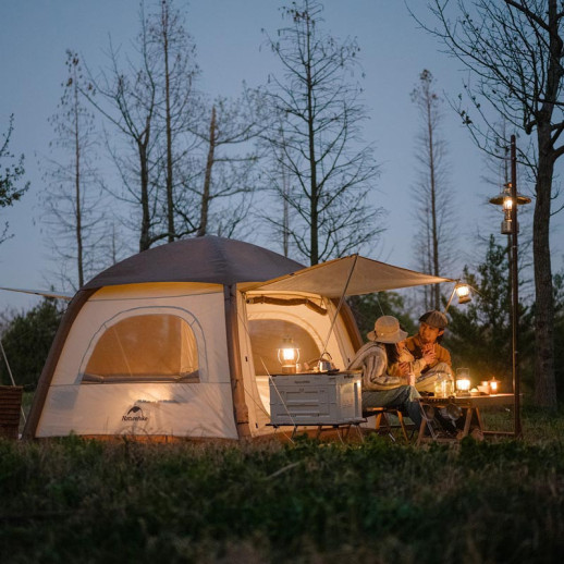 Намет надувний Naturehike CNH23ZP12002, бежевий (6976023926488)