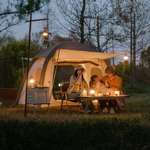 Намет надувний Naturehike CNH23ZP12002, бежевий (6976023926488)