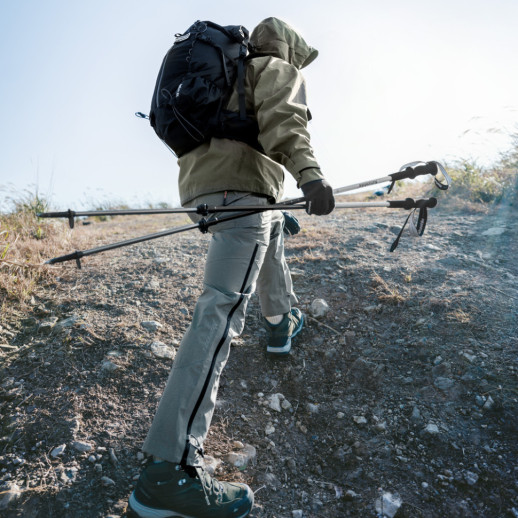 Трекінгова палиця 3-секційна Naturehike ST06 NH17D006-D, 66-135 см, біла