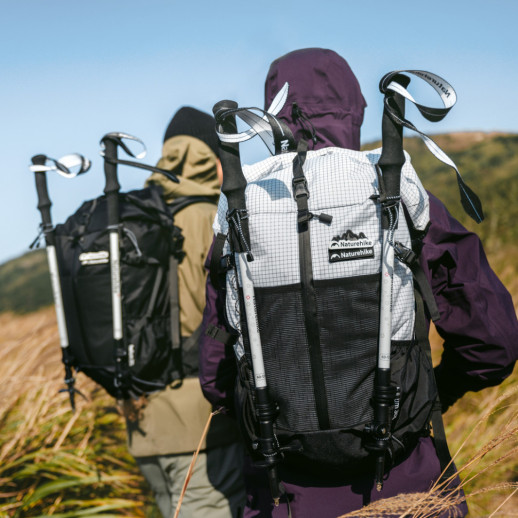Трекінгова палиця 3-секційна Naturehike ST06 NH17D006-D, 66-135 см, біла
