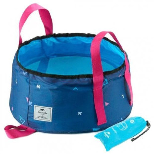 Відро складне Naturehike Folding Washbasin L 16л (NH18L010-P1) сірий