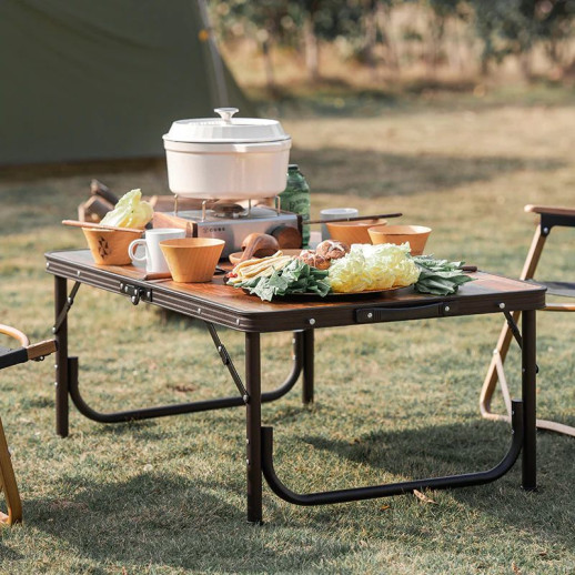 Cтіл розкладний Naturehike L MDF outdoor folding NH20JJ028 Темне дерево