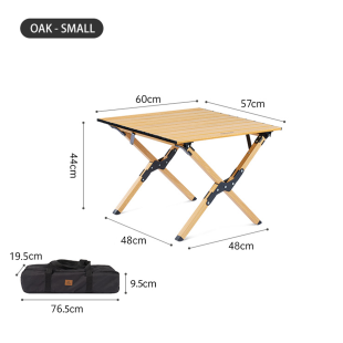 Cтіл розкладний Naturehike CNK2300JU010 розмір S, алюміній, бежевий