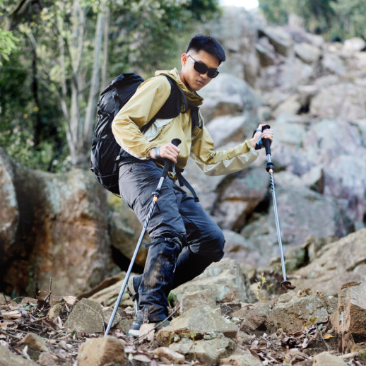 Трекінгова палиця Naturehike CNK2450DS012, 103-120 см, зелена
