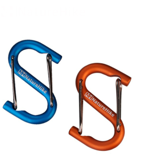 Карабін багатофункціональний Naturehike S-type 60 мм NH15A003-H