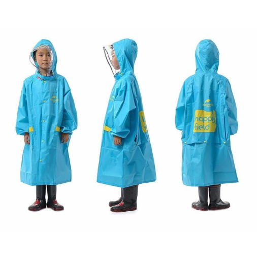 Накидка від дощу дитяча Naturehike Raincoat for boy l sky blue NH16D001-M