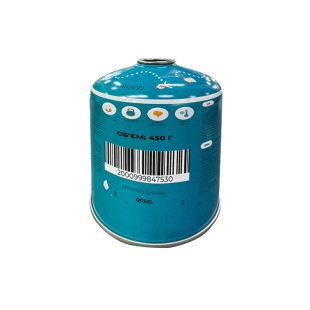 Газовий балон різьбовий бутановий Quest, 450гр (ganzo)