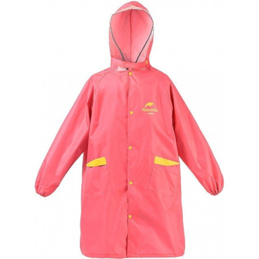 Накидка від дощу дитяча Naturehike Raincoat for girl l pink red NH16D001-W