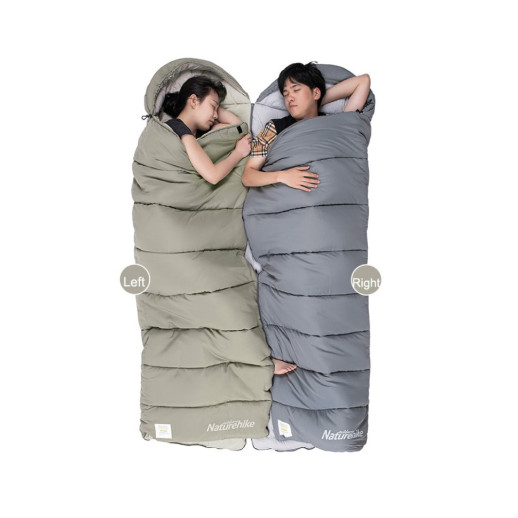 Спальний мішок Naturehike M180 CNK2350WS023 правий, світло-зелений