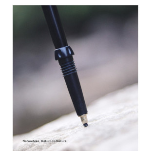 Трекінгова палиця 3-сек. Naturehike CNK2550DS010, 55-120 см, алюміній, зелена