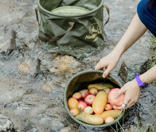 Відро складне Naturehike Round bucket PVC 10 л NH20SJ040