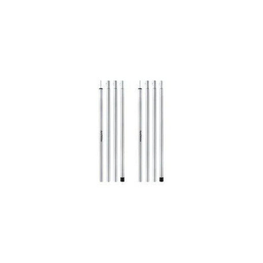 Стійки для тенту сталеві оцинковані Naturehike Steel poles Updated NH19PJ042, 25мм*2.4м, сірі (2 шт)