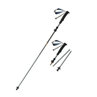 Трекінгова палиця Naturehike CNK2450DS013, 103-120 см, чорна