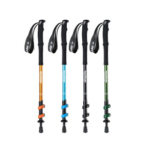 Трекінгова палиця Naturehike ST 01 6061 3-секції, 1шт. (NH17D001-Z) чорний