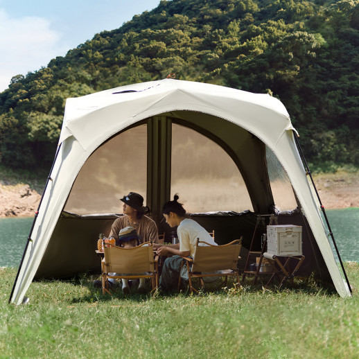 Двері до тенту для кемпінгу Naturehike CNK230WS014, 3.0 м*2.1 м, бежеві