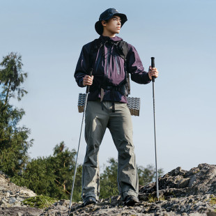 Трекінгова палиця Naturehike CNK2450DS016, 110 см, сіра