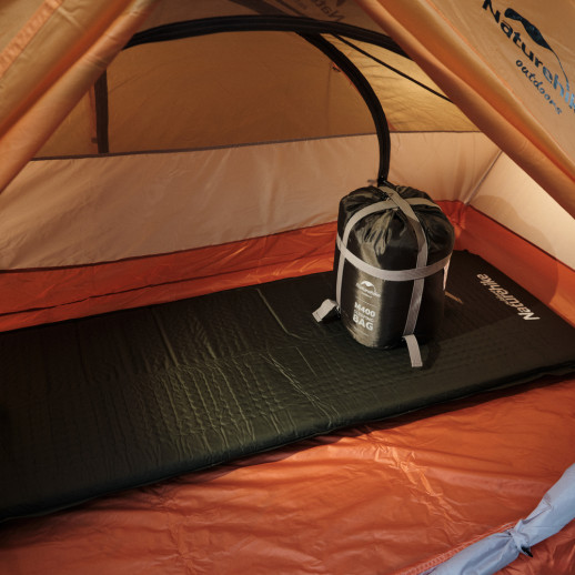 Спальник з капюшоном Naturehike M400 NH20MSD02, (1°C), лівий, зелений (6975641885566)