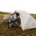 Намет надлегкий двомісний  з футпринтом Naturehike Star-River 2 Updated NH17T012-T, 210T, сіро-червоний