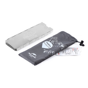 Вітрозахисний екран для пальника Naturehike steel (NH15F008-b)